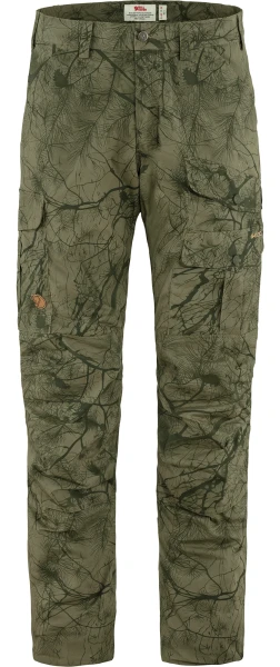 Fjallraven Barents Pro Hydratic Trousers W, kolor: 626-662 - Green Camo-Laurel Green, 1