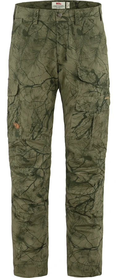Fjallraven Barents Pro Hydratic Trousers W, kolor: 626-662 - Green Camo-Laurel Green, 1