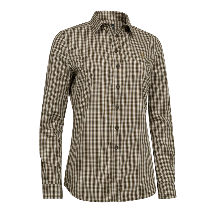 Lady Bridget Shirt | 58948 - Brown Check 1