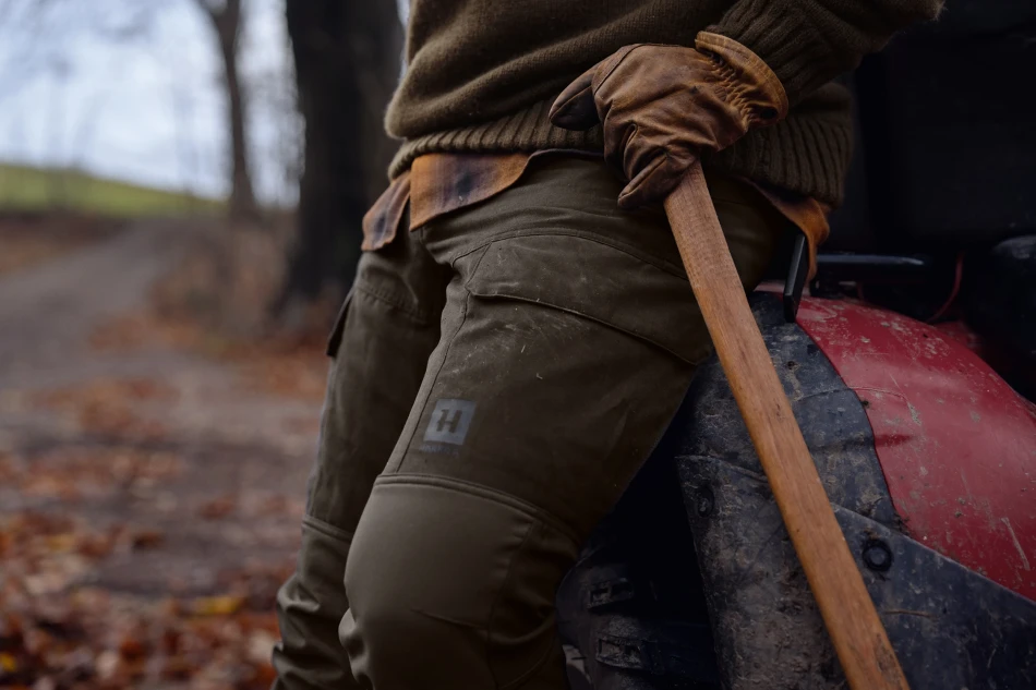 Harkila Scandinavian Trousers, kolor: Shadow Brown/Deep Brown 7
