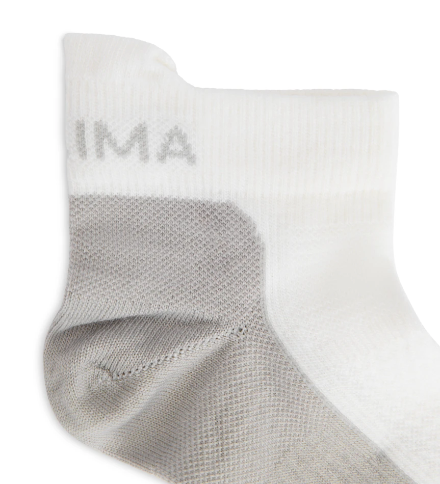 Aclima Ankle Wool Sock, kolor: White/Light Grey 2