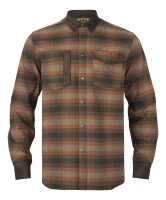 Aivak L/S Shirt, kolor: Autumn Orange Check 1
