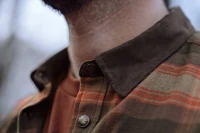 Aivak L/S Shirt, kolor: Autumn Orange Check 5
