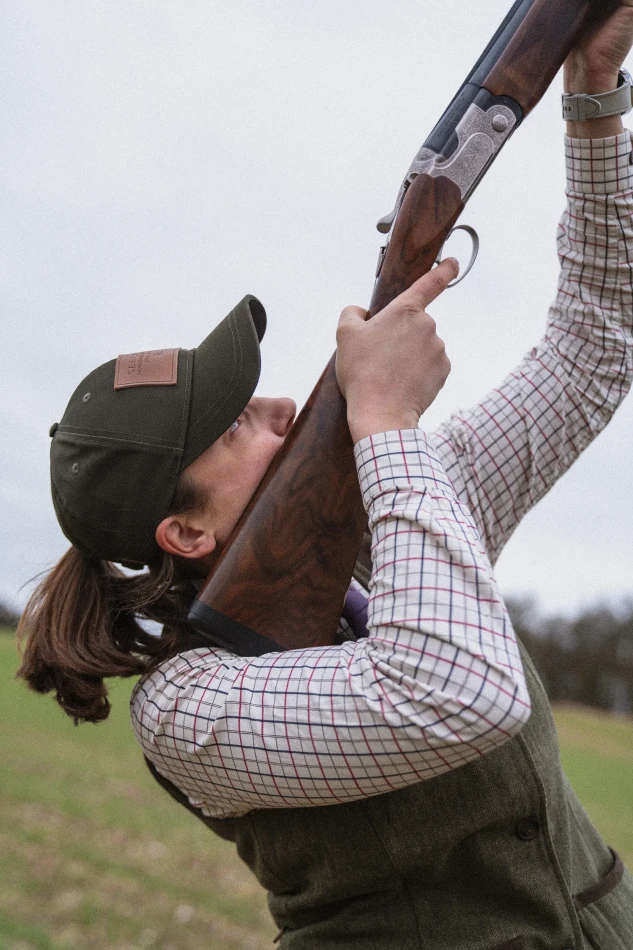 Seeland Kerry Shooting Shirt, kolor: Cabernet/Blue Check 4