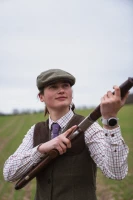 Seeland Kerry Shooting Shirt, kolor: Cabernet/Blue Check 6