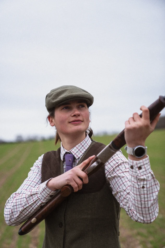 Seeland Kerry Shooting Shirt, kolor: Cabernet/Blue Check 6
