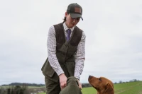 Seeland Kerry Shooting Shirt, kolor: Cabernet/Blue Check 2