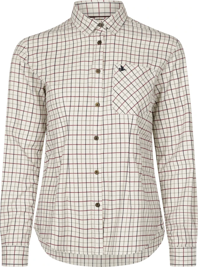 Seeland Kerry Shooting Shirt, kolor: Cabernet/Blue Check 1