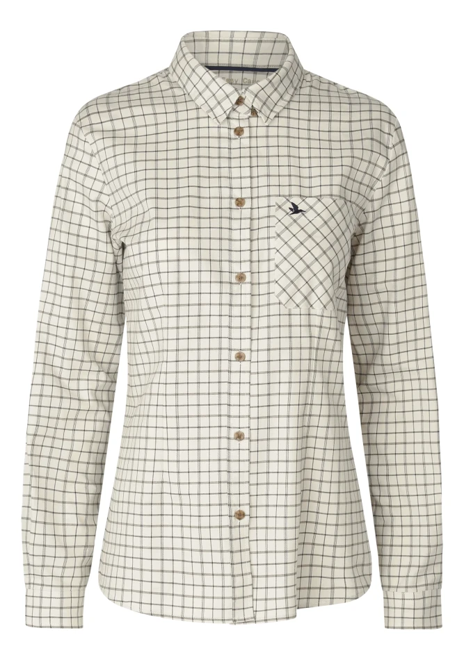Seeland Kerry Shooting Shirt, kolor: Estate Blue/Pine Green Check 1