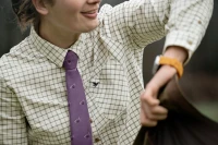 Seeland Kerry Shooting Shirt, kolor: Estate Blue/Pine Green Check 4