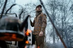 Glen Flannel Shirt, kolor: Dark Brown/Camel Check 3