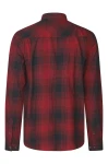 Glen Flannel Shirt, kolor: Red Check 2