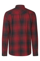 Glen Flannel Shirt, kolor: Red Check 2