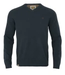 Harkila Vincent Merino V-Neck Pullover, kolor: Dark Navy 1