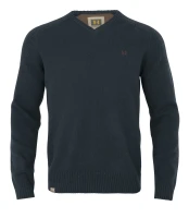 Harkila Vincent Merino V-Neck Pullover, kolor: Dark Navy 1
