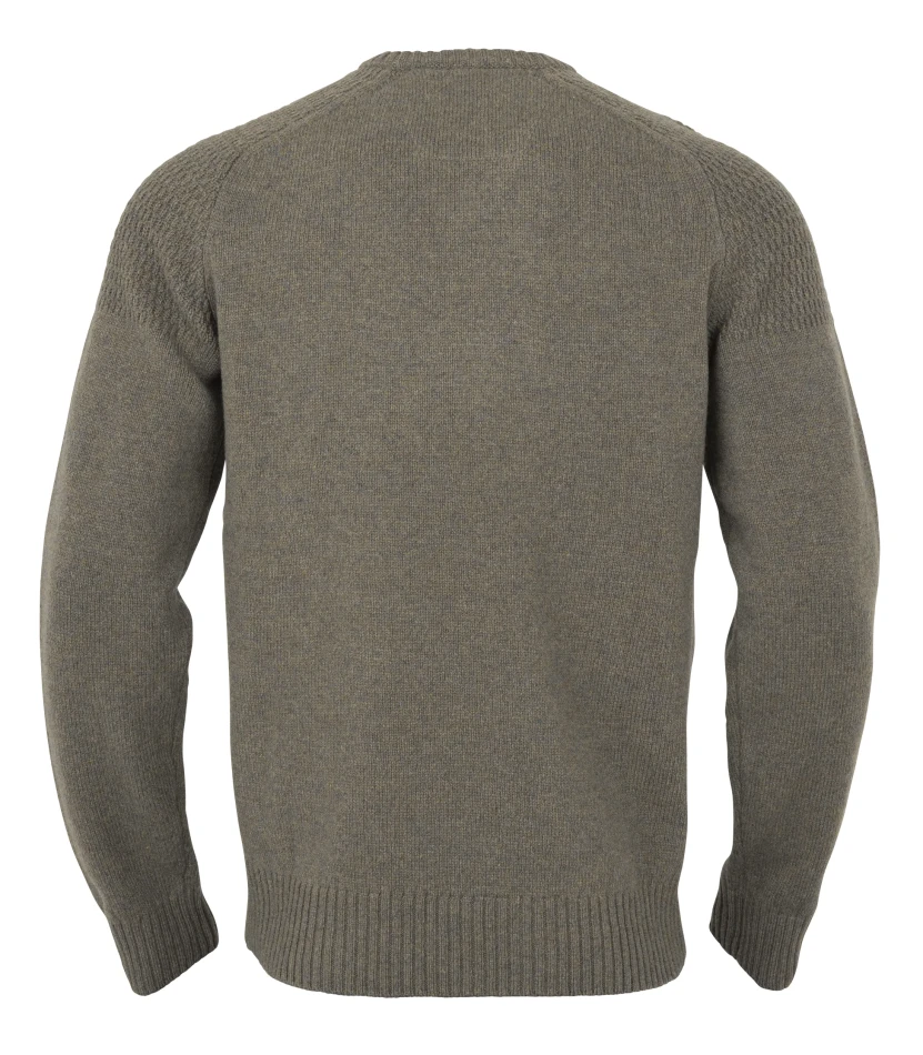 Harkila Vincent Merino V-Neck Pullover, kolor: Dark Sand 2