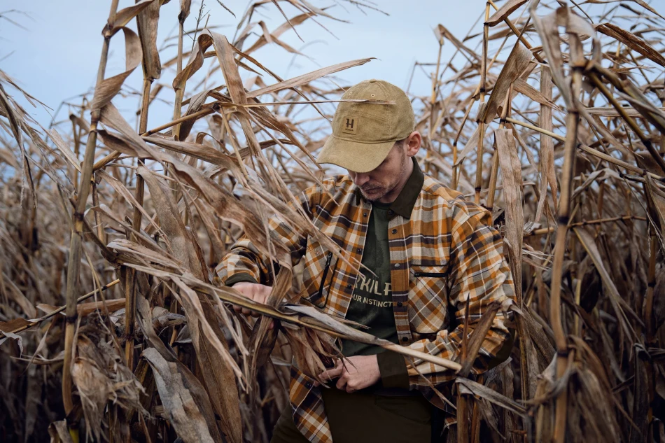 Harkila Pajala Shirt, kolor: Cornstalk Check 9