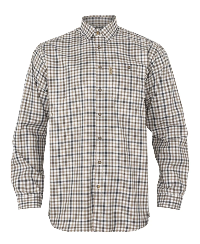Milford Shirt, kolor: Blue/Beige Check 1