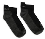 Aclima Ankle Wool Sock, kolor: Jet Black/Grey 1