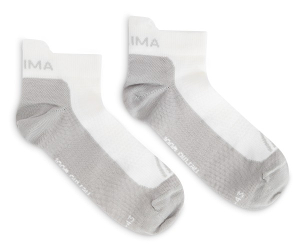 Aclima Ankle Wool Sock, kolor: White/Light Grey 1