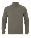 Harkila Vincent Merino Half Zip Pullover, kolor: Dark Sand 1