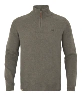 Harkila Vincent Merino Half Zip Pullover, kolor: Dark Sand 1