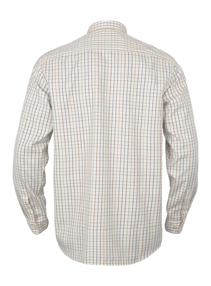 Harkila Haywood Wool Blend LS Shirt, kolor: Arabian Spice Check 2