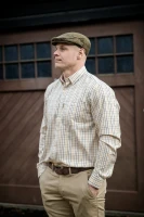 Harkila Haywood Wool Blend LS Shirt, kolor: Arrowwood Yellow Check 7