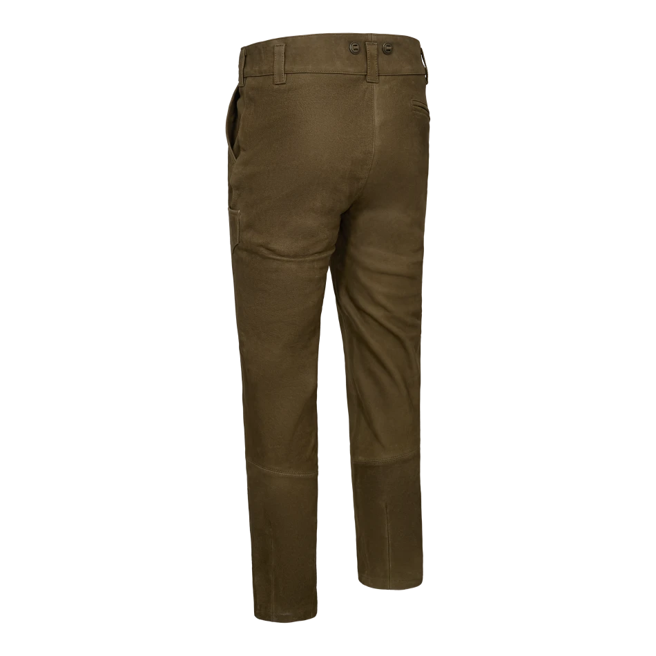 Strasbourg Leather Boot Trousers | 588 Chocolate - 2