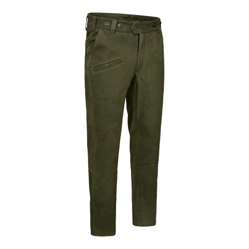 Strasbourg Leather Boot Trousers - skórzane spodnie myśliwskie