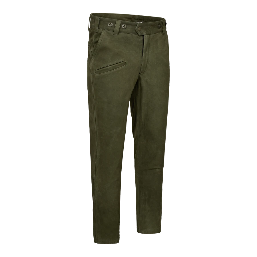 Strasbourg Leather Boot Trousers | 360 Grape Leaf - 1