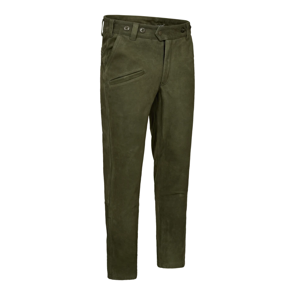 Strasbourg Leather Boot Trousers | 360 Grape Leaf - 1