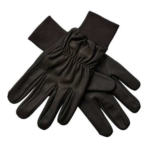 Deerhunter Leather Gloves - rękawice z koziej skóry (100% naturalna skóra)