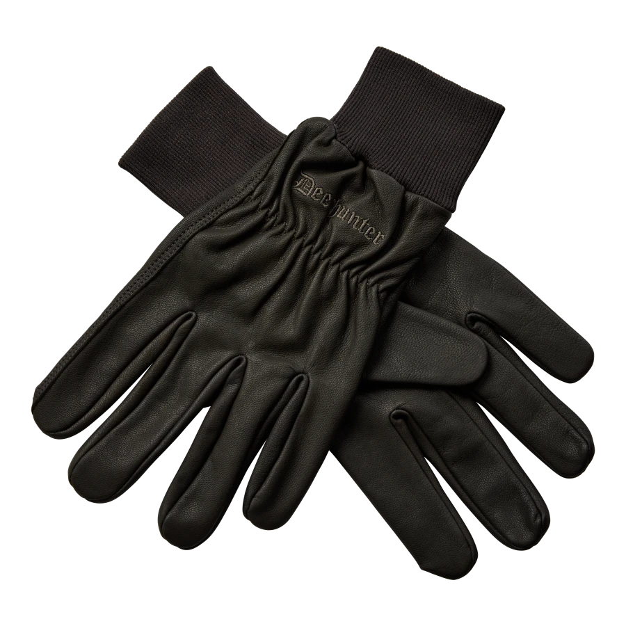 Leather Gloves | 585 Wood -1