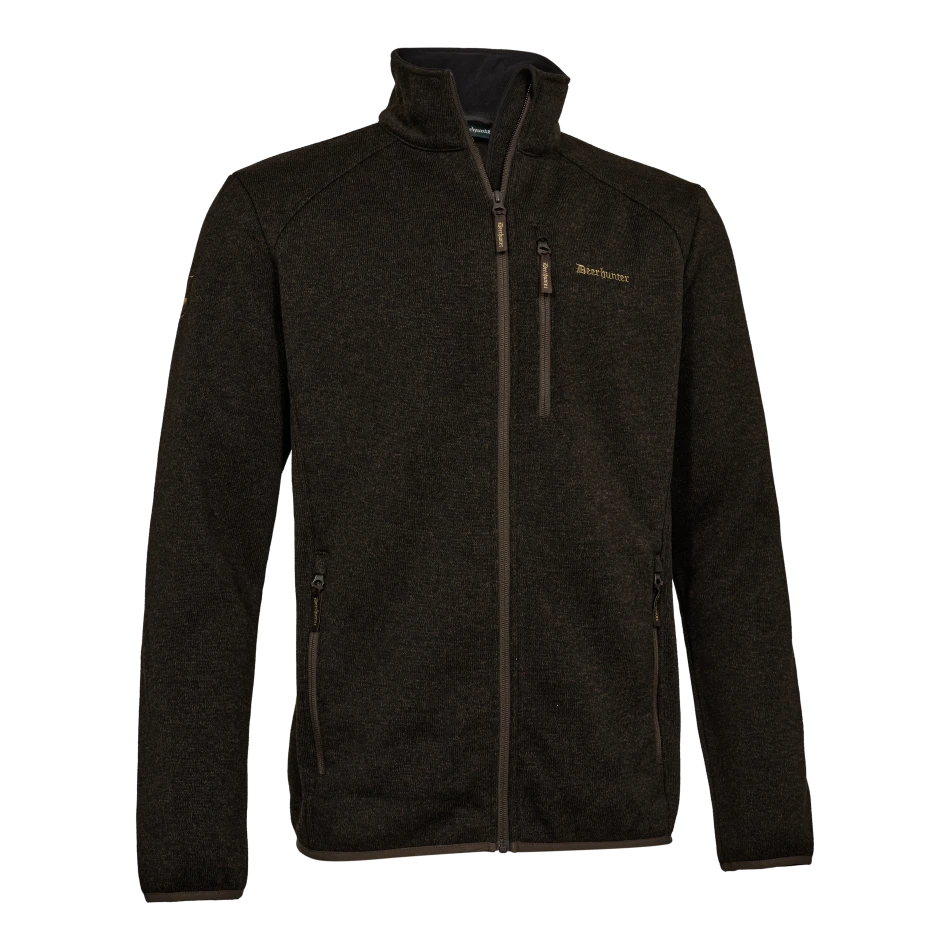 Moor Knitted Jacket | 571 Brown Leaf -1