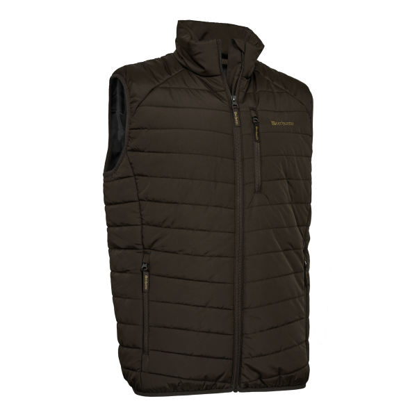 Moor Fully Padded Waistcoat | 571 Brown Leaf -1