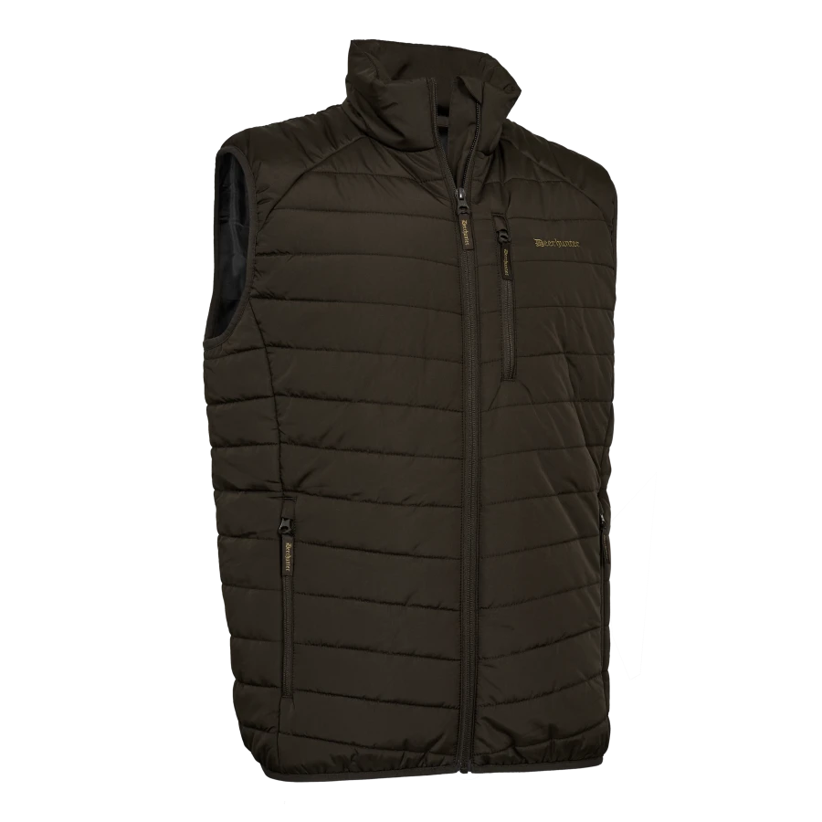 Moor Fully Padded Waistcoat | 571 Brown Leaf -1