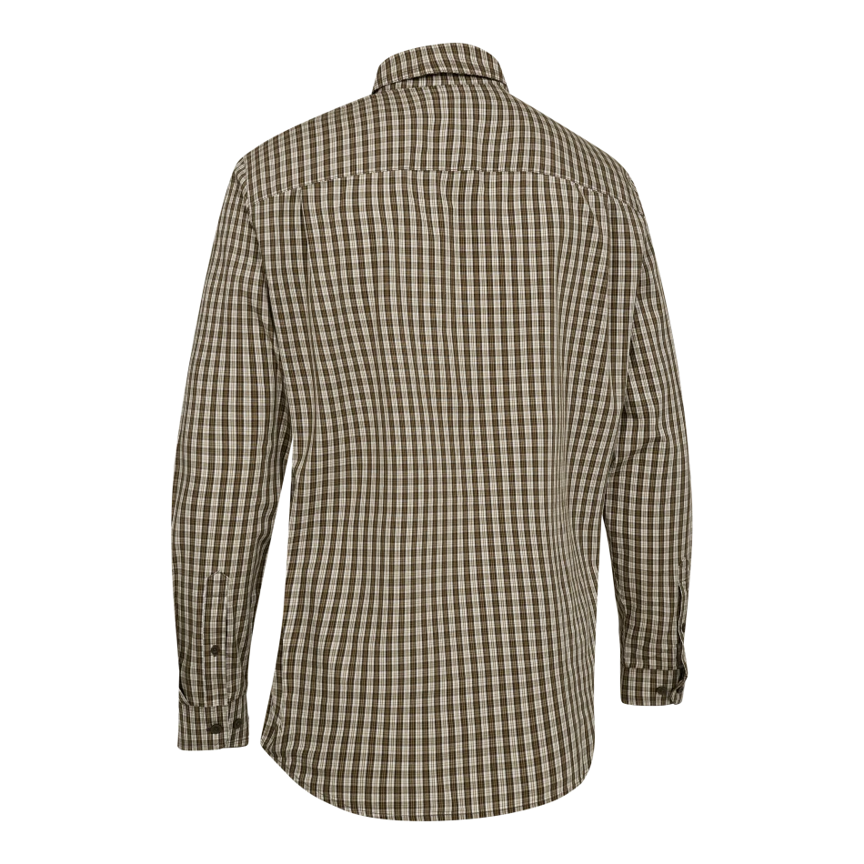 Baldwin Shirt | 8948 Brown Check -2