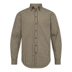 Baldwin Shirt | 8948 Brown Check -1