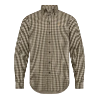 Baldwin Shirt | 8948 Brown Check -1