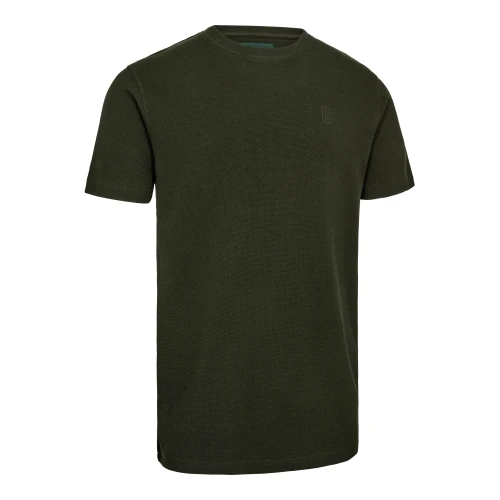 Deerhunter Griffin T-shirt - letnia koszulka bez nadruku (60% bawełna)
