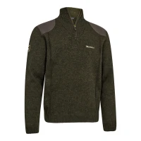 Finley ½-Zip Knit | 339 Woodland Melange -1
