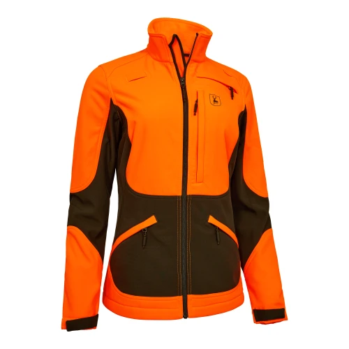 Deerhunter Lady Rogaland Softshell Jacket - damska kurtka ostrzegawcza typu softshell