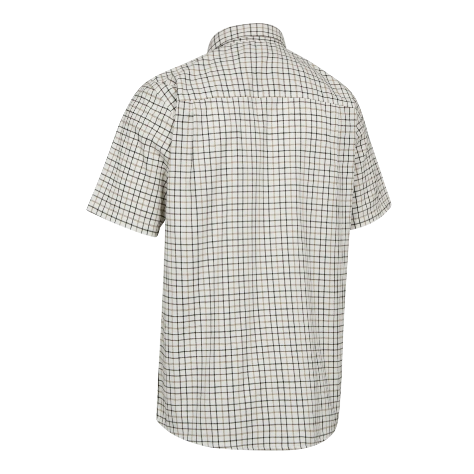 Gavin Shirt S/S | 28748 Beige Check -2