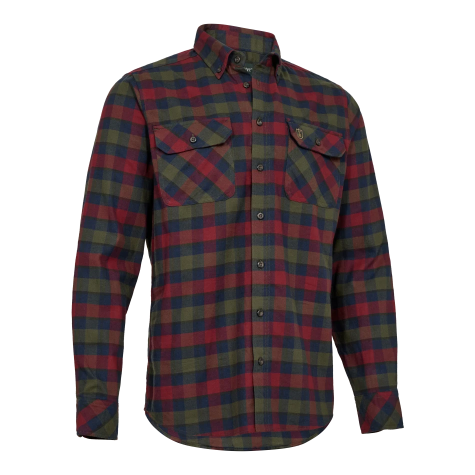 Cooper Shirt | 48196 Red Check -1