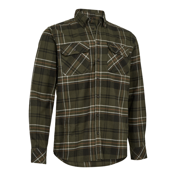 Caleb Shirt | 38197 Green Check -1