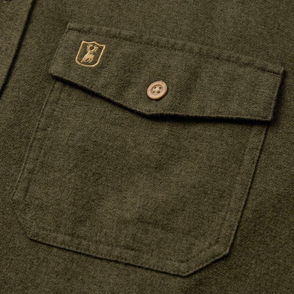Evan Shirt | 361 Forest Green -4