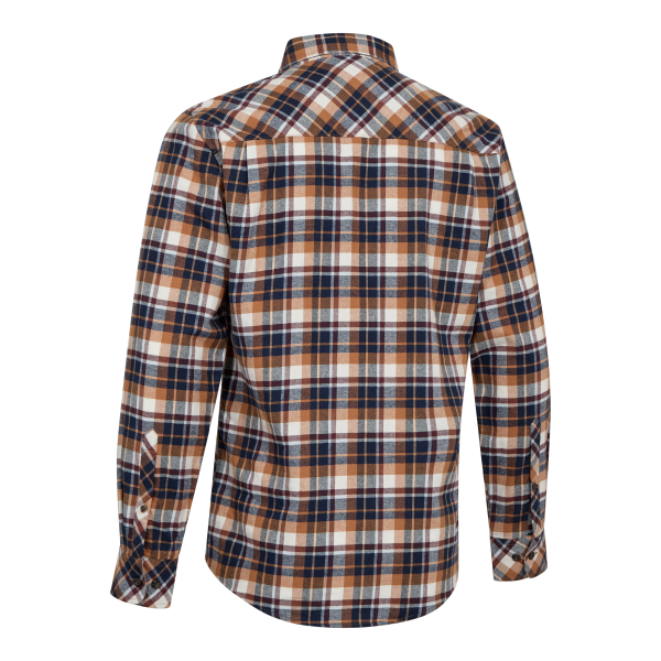 Charles Shirt | 58198 Brown Check -2