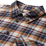 Charles Shirt | 58198 Brown Check -3