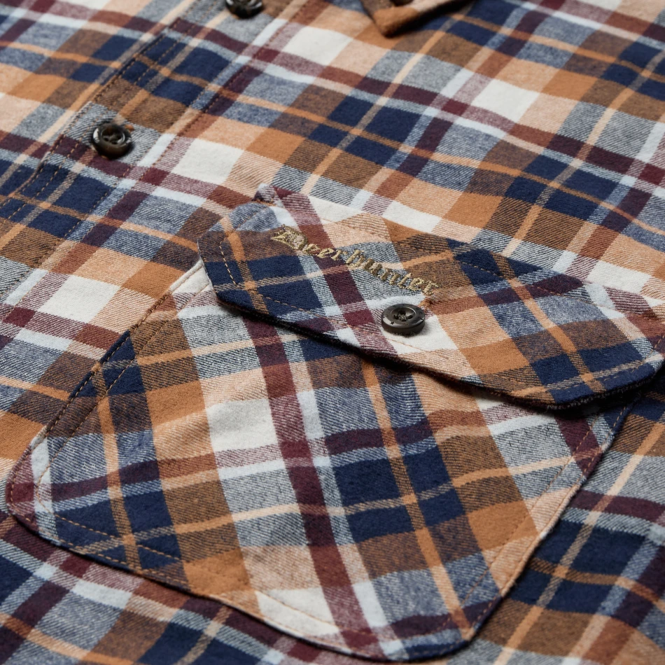 Charles Shirt | 58198 Brown Check -4